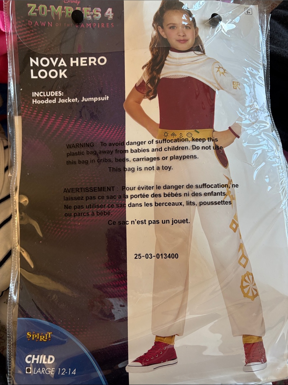 Nova from Zonbies 4 Costumed
